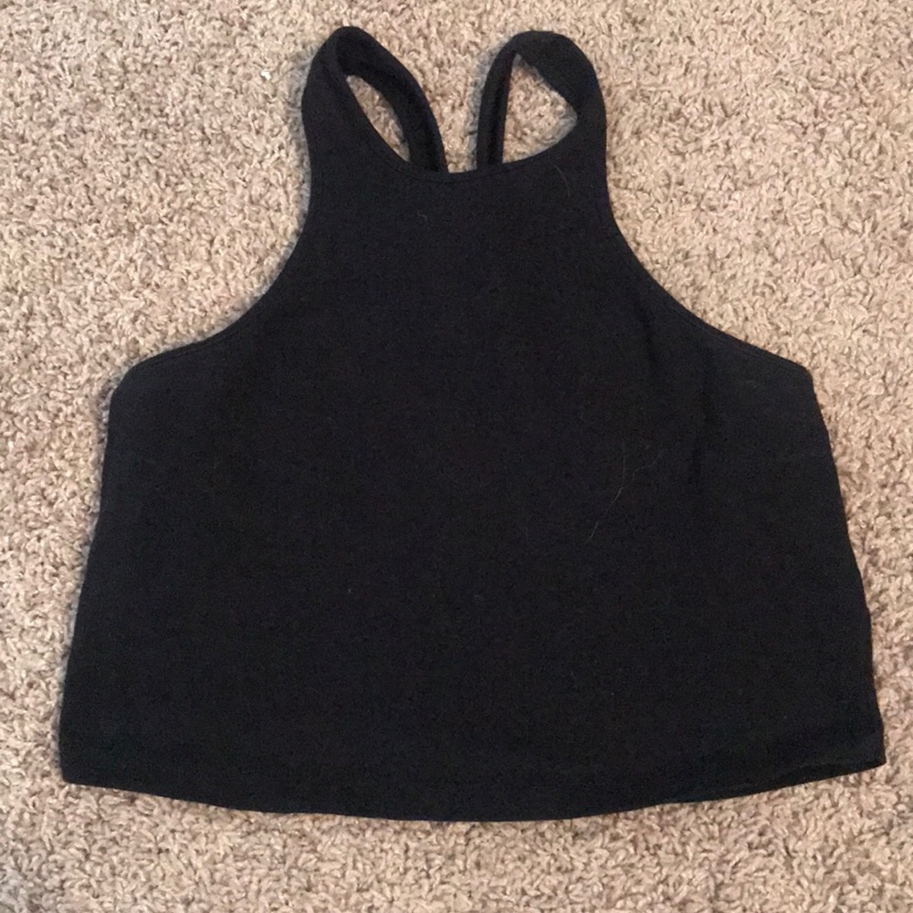 Black Crop Top